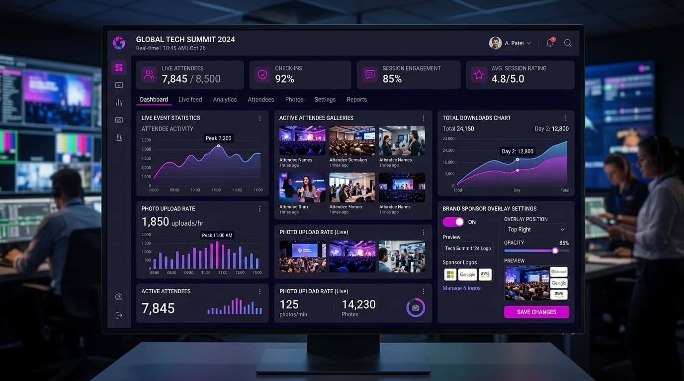 Organizer Analytics Dashboard